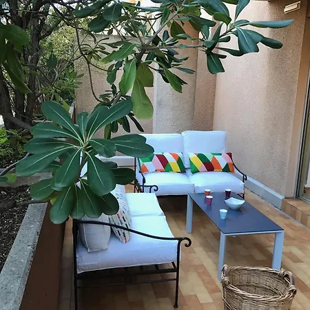 Calme, Clim, Patio Xxl, Piscine&parking Lägenhet Hyères