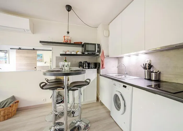 Calme, Clim, Patio Xxl, Piscine&parking 耶尔