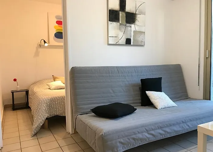 Calme, Clim, Patio Xxl, Piscine&parking Lejlighed